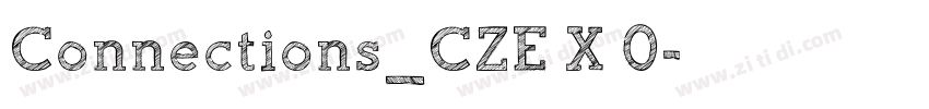 Connections_CZE X 0字体转换